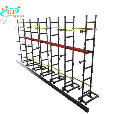 0.64M 0.96M صفحه نمایش LED زمین پشتیبانی از ویدئو دیوار خرپا نمایش آلومینیوم خرپا برای صفحه نمایش LED