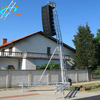Sound Aluminum PA Line Array Truss Lifting Tower For Speaker