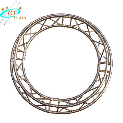 Customized Color Circle Stage 290*290mm Aluminum Spigot Truss For Show