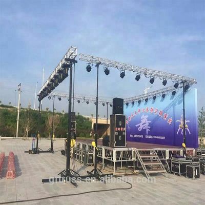 چوب لامپ صوتی خرپا ایستاده بالابر برج فلزی ایستاده میل لنگ
