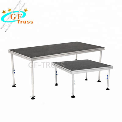 عروسی عروسی آلومینیوم مرحله تنظیم خرپایی پایه قابل تنظیم 0.6M ارتفاع