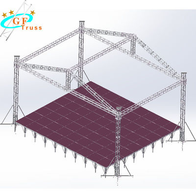 آستین سنگین بلوک برای شکل 290mm * 290mm Spigot Truss Square شکل