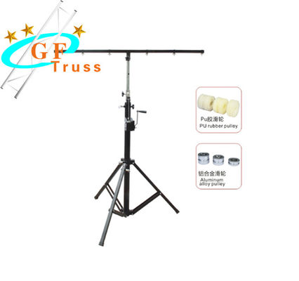 Crank Up Line Array آلومینیومی چراغ خرپا پایه 50 کیلوگرمی ظرفیت بار