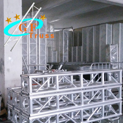 6061-T6 Alu 290 * 290mm سیستم خرپای مرحله ای برای رویدادهای ویژه