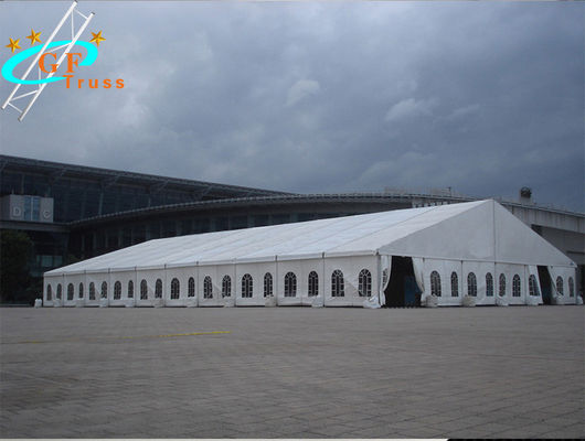 چادر خرپایی آلومینیومی مرحله ای آلومینیومی منحنی Light Duty M2 60m سفارشی