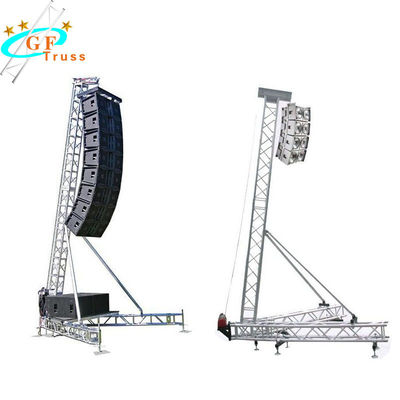 فعالیت های فضای باز لوله اصلی 12M Aluminium Spigot Truss 50 * 3mm