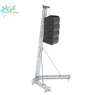 بلندگو خط صدا Array سیستم صدا آلومینیوم آلیاژ مواد 12M ارتفاع