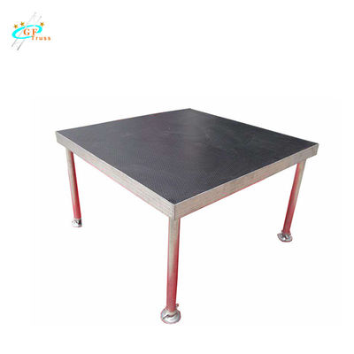 رویداد ماژولار 0.2m 1m Platform Stage Platform Base قابل تنظیم