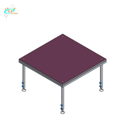 رویداد ماژولار 0.2m 1m Platform Stage Platform Base قابل تنظیم