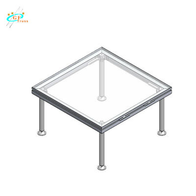 رویداد ماژولار 0.2m 1m Platform Stage Platform Base قابل تنظیم