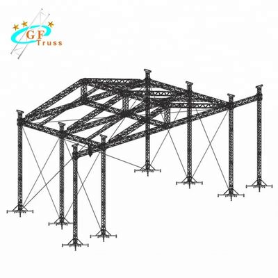 نمایشگر خرپا آلومینیومی 300 * 300 میلی متر مربع با قاب روشنایی مرحله