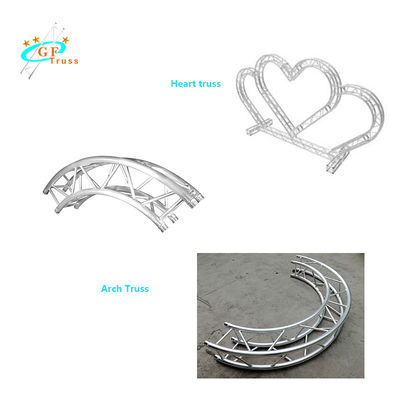 پس زمینه سفارشی 1.5 میلی متری Arch Love Round Wedding Truss