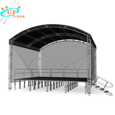 سیستم سقف آلومینیومی روشنایی سنگین 520 * 760 میلی متر منحنی