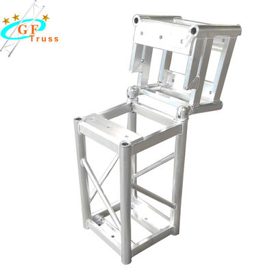 Cross Tube 400 * 400 mm آلومینیومی پیچ خرپایی نمایش بزرگ خرپا خرپا