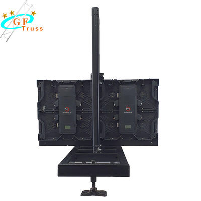 پشتیبانی زمینی آویز صفحه نمایش LED آلومینیوم آویز برای کابینت LED