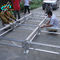 سکوی مرحله قابل حمل 4ft * 8ft ، سکوهای مرحله استفاده شده با پله ها