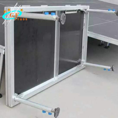 سکوی صحنه قابل حمل پایه قابل تنظیم ضد UV برای رویدادهای بیرونی