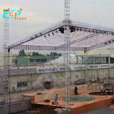 سیستم سقف خرپایی آلومینیومی TUV Gable شکل با مرحله