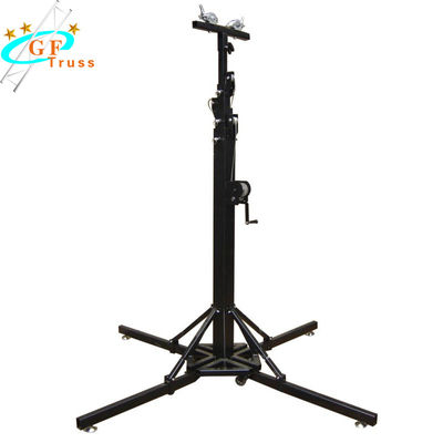 4M Heavy Duty Crank Stand قابل حمل تلسکوپی بلند کردن برج خرپایی برای آویزان کردن روشنایی