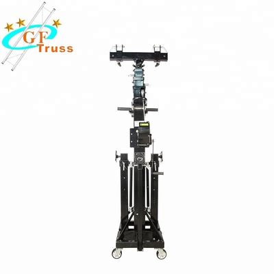 4M Heavy Duty Crank Stand قابل حمل تلسکوپی بلند کردن برج خرپایی برای آویزان کردن روشنایی
