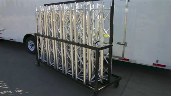 آلومینیوم DJ Lighting Stage Tower Totem خرپا برای عروسی داخل سالن