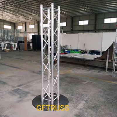 آلومینیوم DJ Lighting Stage Tower Totem خرپا برای عروسی داخل سالن
