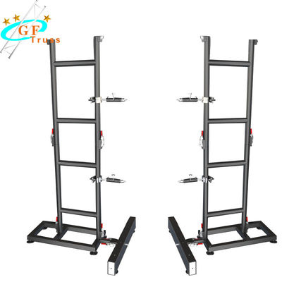 طول پایه 1M آویز صفحه نمایش LED خرپا مرحله دیوار پشتیبانی از زمین سیستم ایستاده
