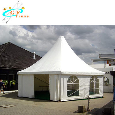 پناه سایبان چادر مهمانی PVC 20'X20 'سفید با روکش ضد آب