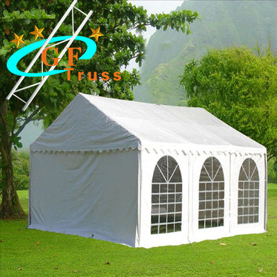 پناه سایبان چادر مهمانی PVC 20'X20 'سفید با روکش ضد آب