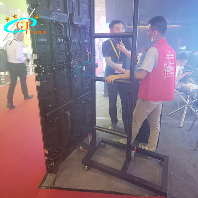 خرپا پشتیبانی از صفحه نمایش LED سفارشی برای کابینت 640*640 میلی متر