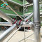 برج داربست تلسکوپی آلومینیومی متحرک در فضای باز نصب آسان