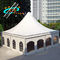 چادر مهمانی آلومینیومی 850 گرم در متر مربع با گلهای چراغ تزئین کنید
