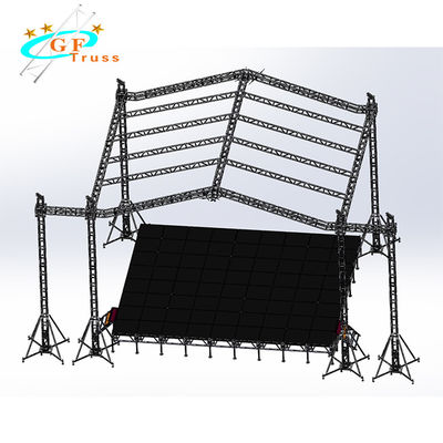 سیستم خرپا سقف آلومینیومی سبک برای نمایش رویداد